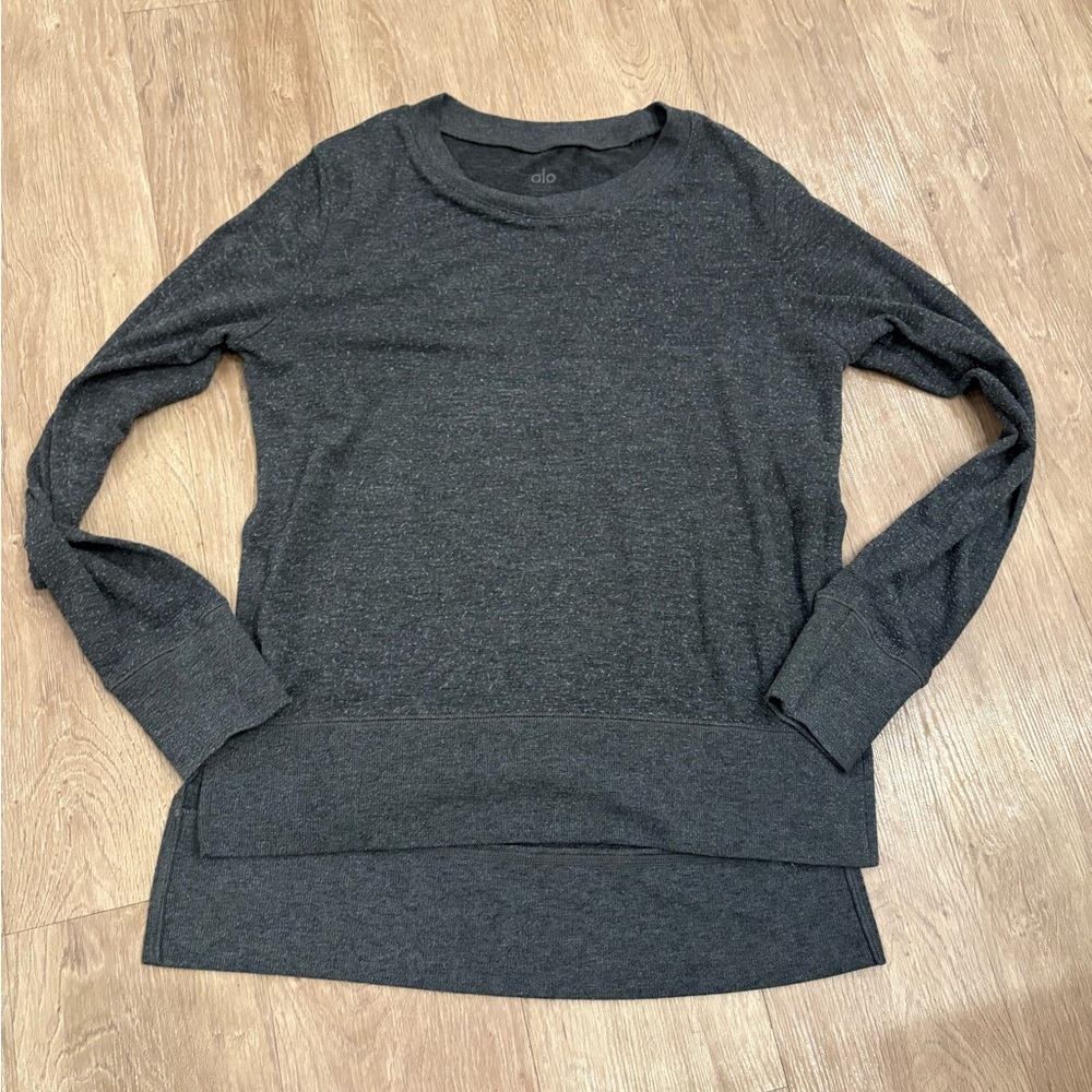 ALO Yoga Women's Dark Gray Sweatshirt